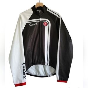 CASTELLI WINDPROOF CYCLING JACKET SIZE LARGE